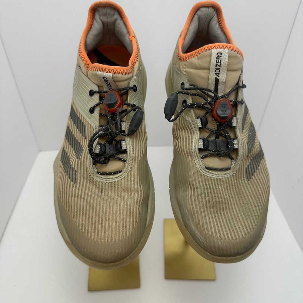 Adidas Adizero Ubersonic 3‎ Clay Tan Orange Tennis Shoes CG6520 Mens 7.5